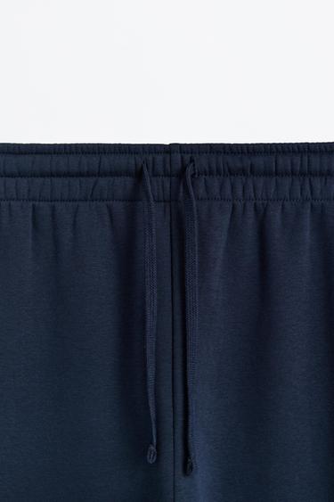 Slim fit tracksuit bottoms — NAVY 7