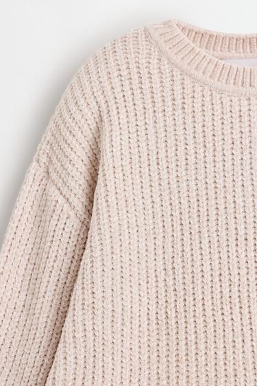 Chenille sweater — ECRU 7