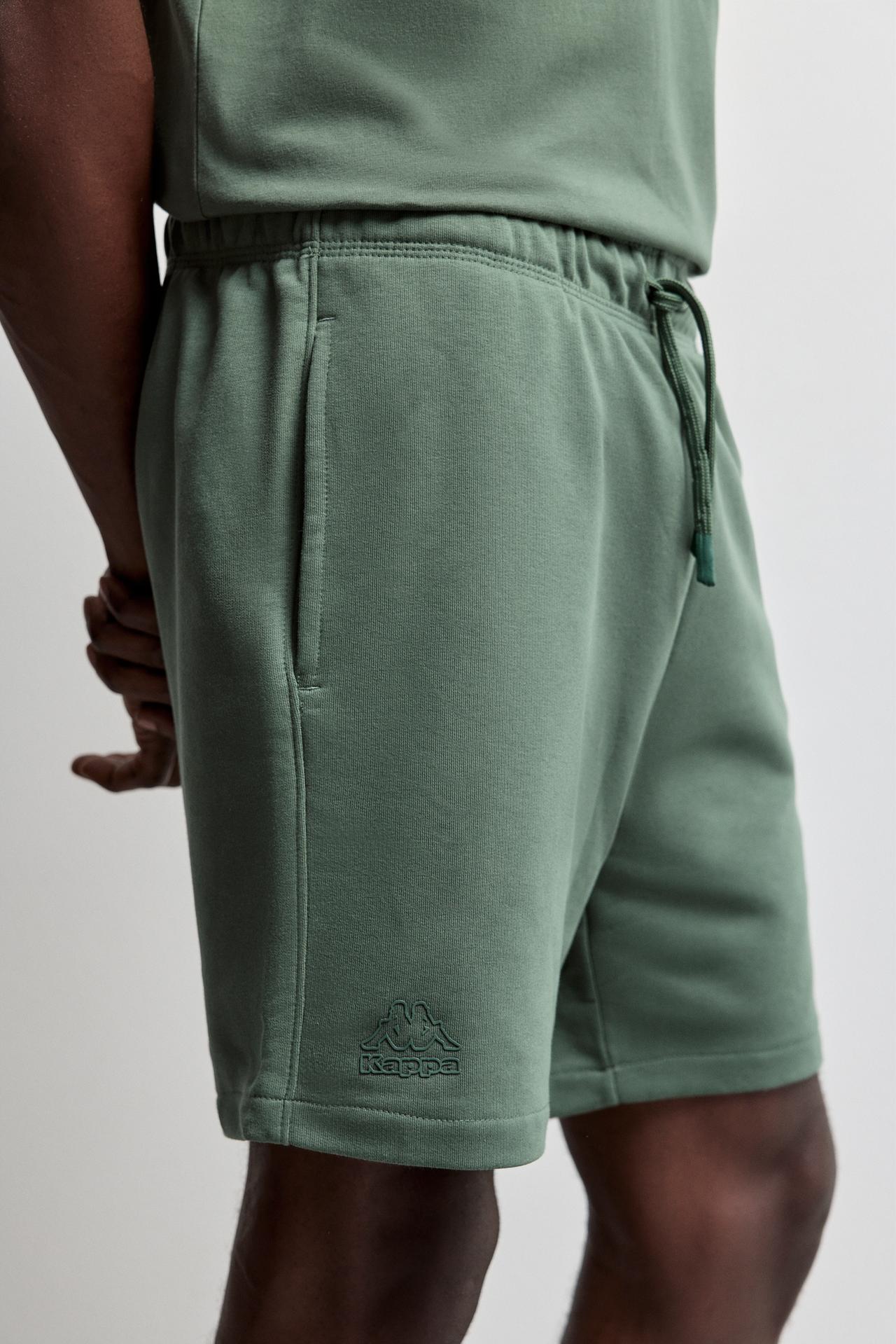 Kappa x Lefties Bermuda shorts — MEDIUM GREEN