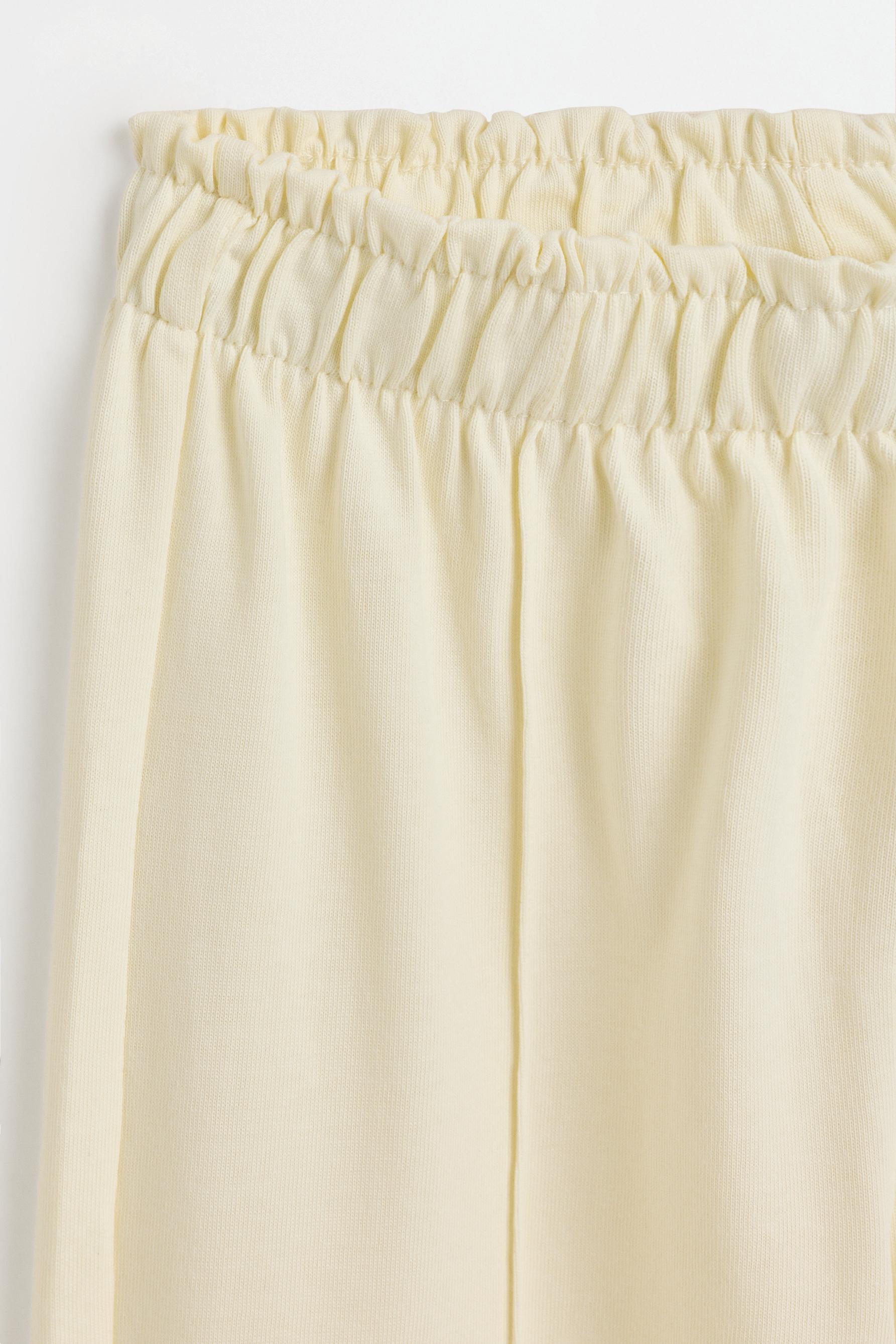 Heavy jersey T-shirt and trousers co-ord — BUTTER
