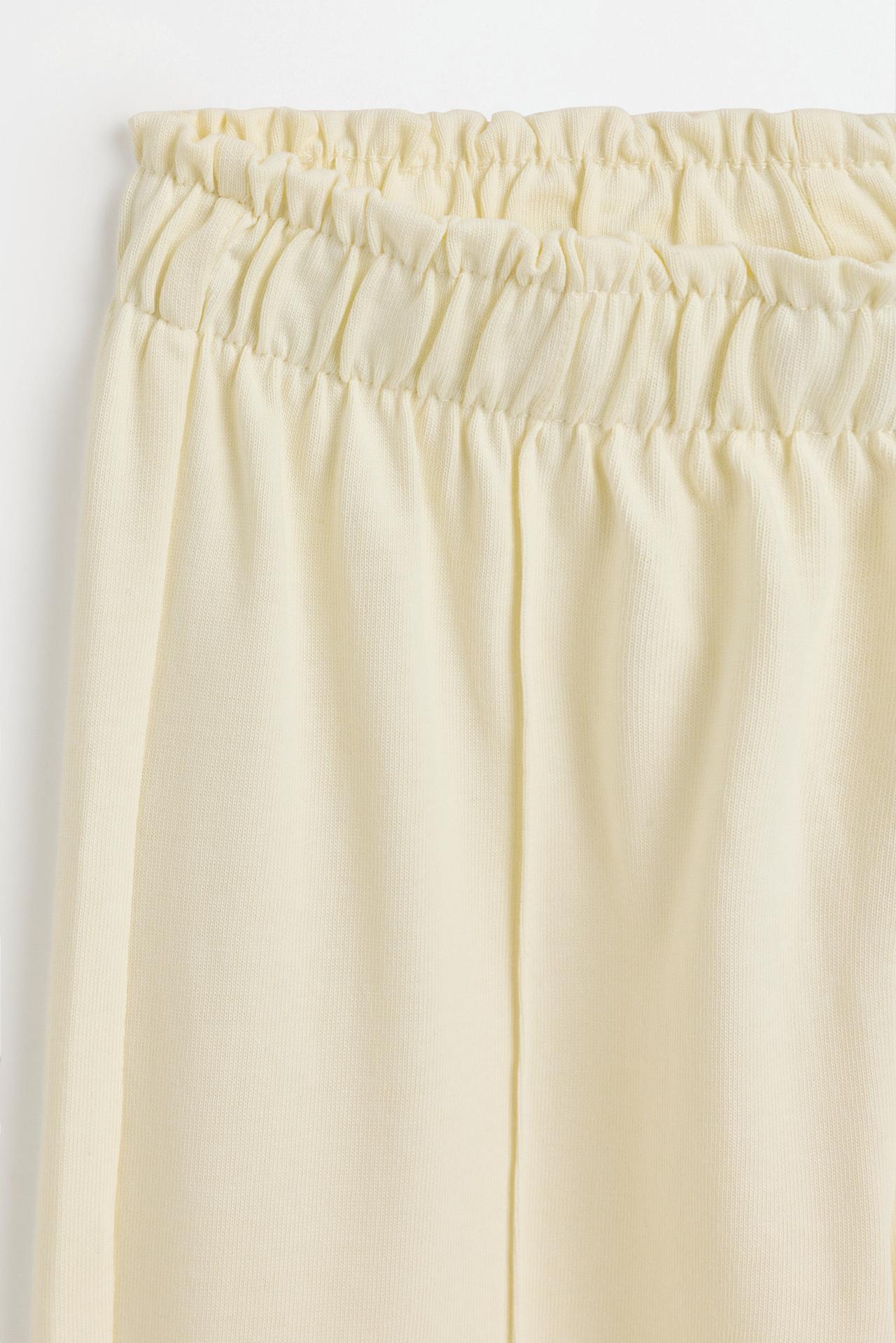 Heavy jersey T-shirt and trousers co-ord — BUTTER