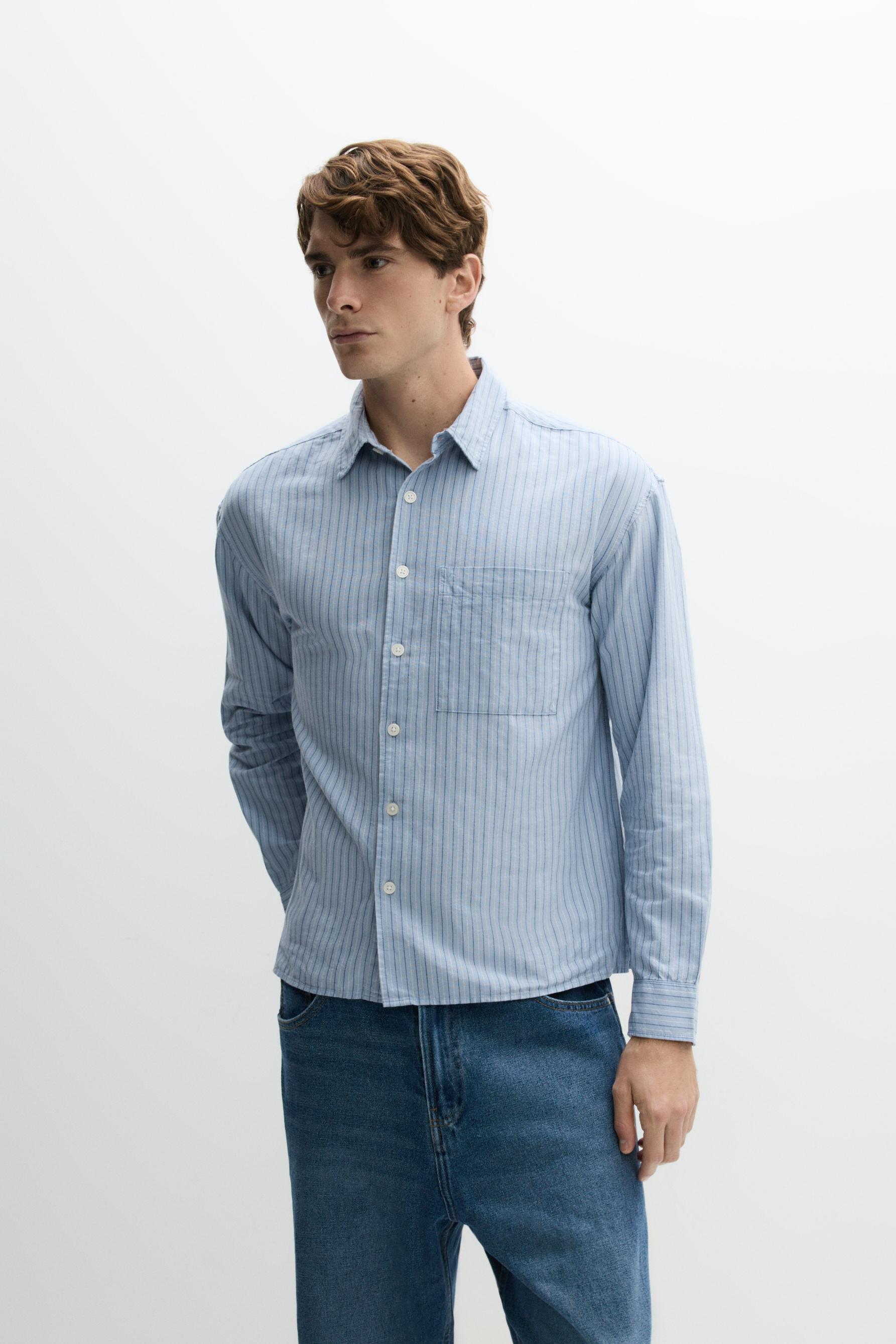 Camisa Oxford boxy