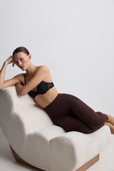 200 denier thermal leggings — CHOCOLATE 5