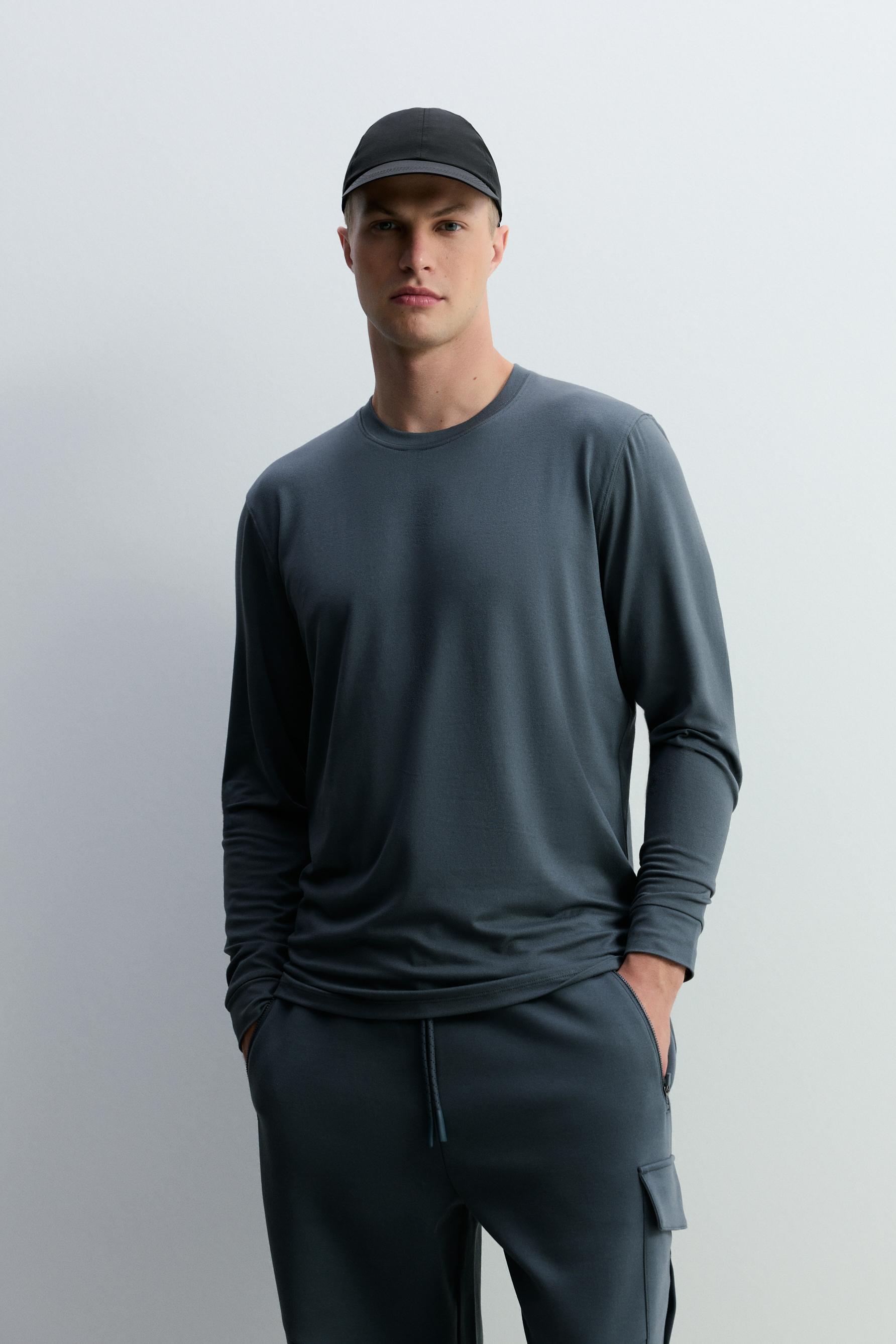 Camiseta deportiva tejido invernal