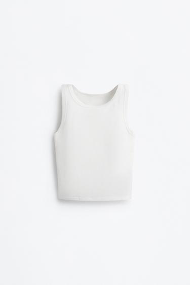 Top with built-in bra — WHITE 6