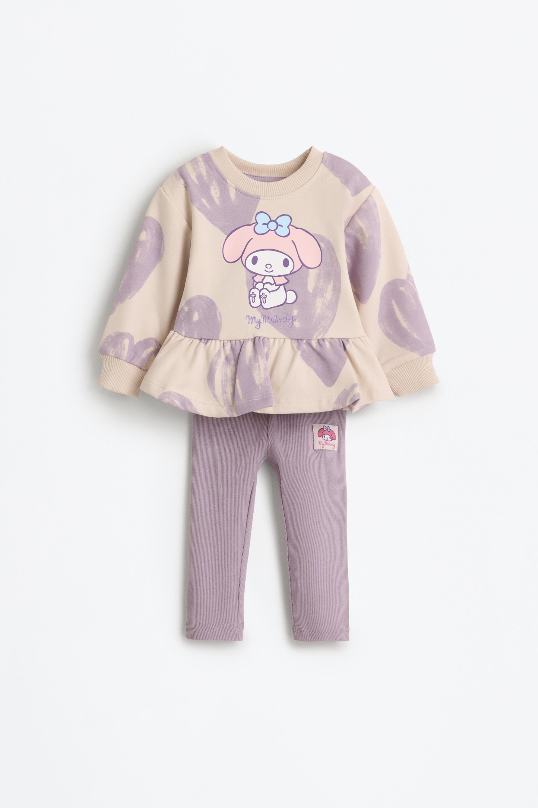 Conjunto My Melody ©SANRIO sudadera cosida y legging