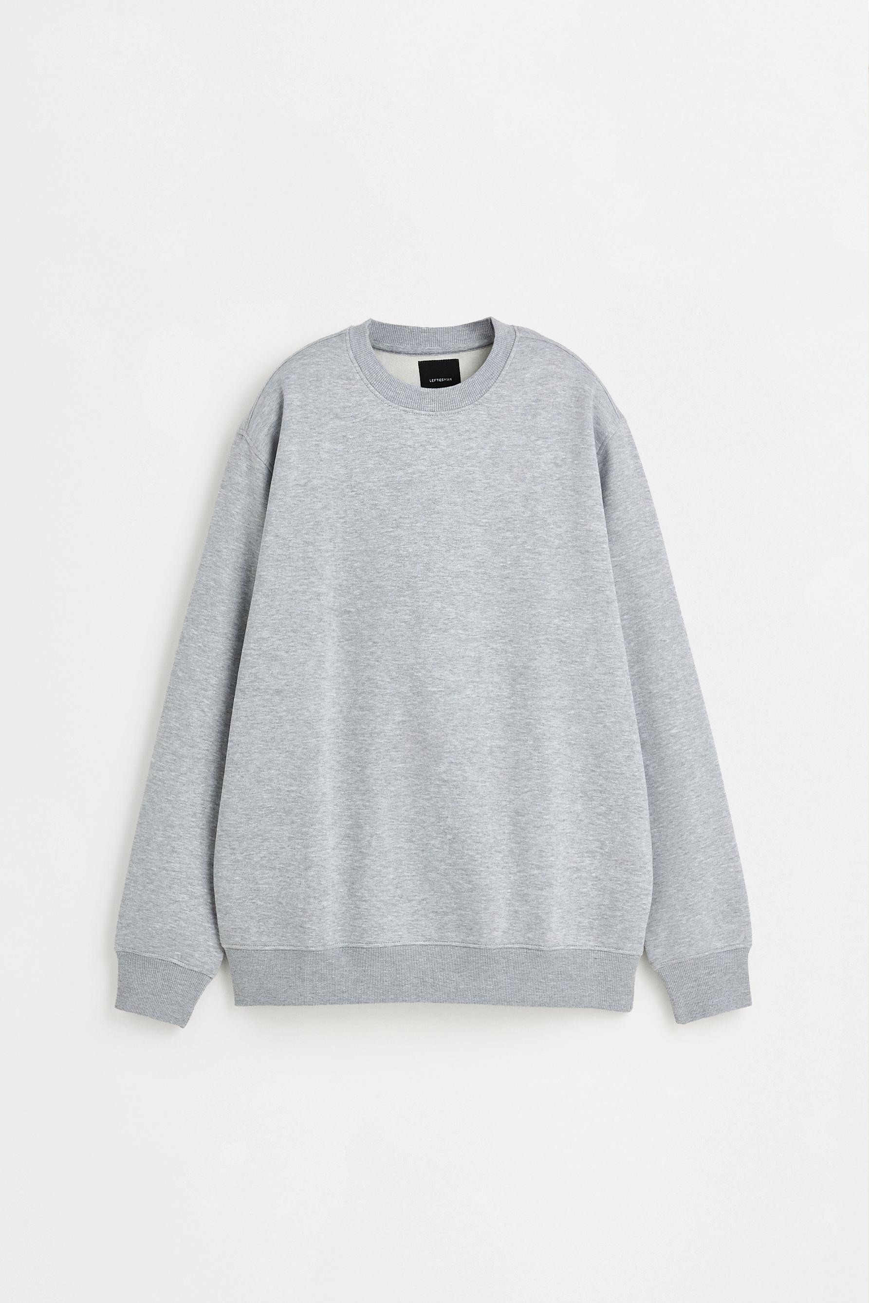 Basic sweatshirt — GREY MARL
