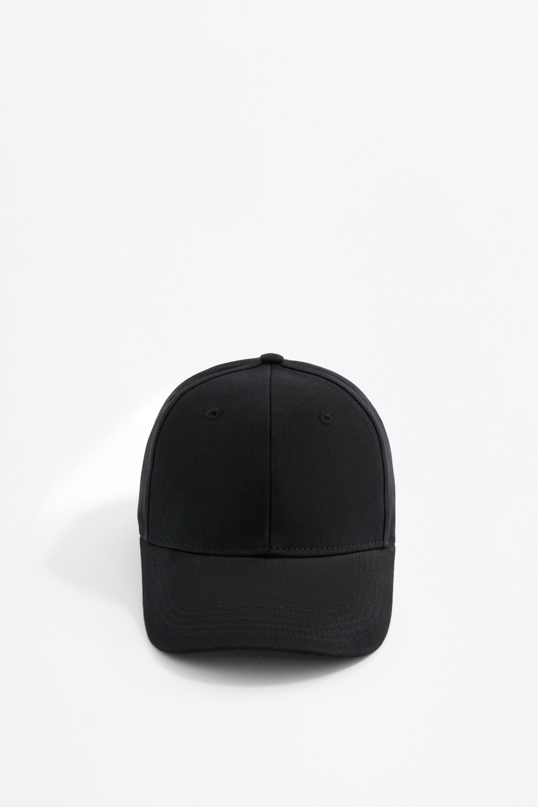 Basic cap — BLACK