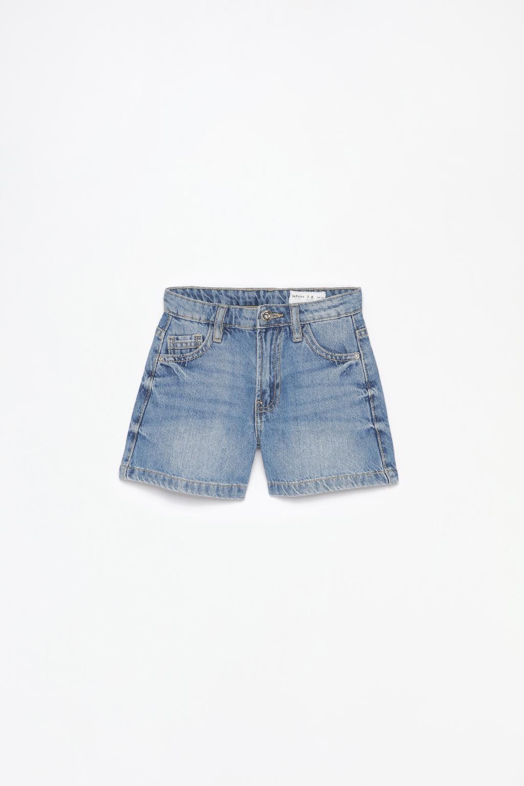 Denim Bermuda shorts