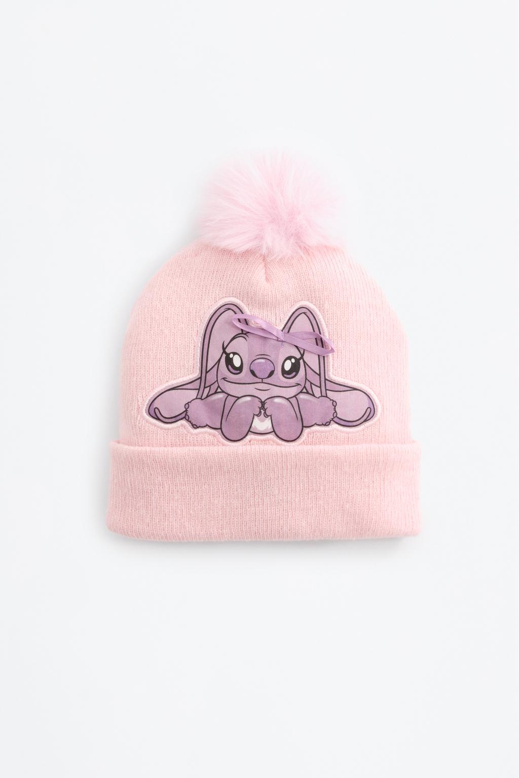 Angel ©Disney knit hat with pompom
