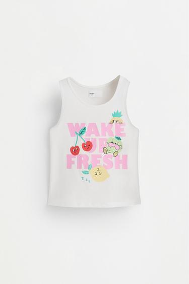 Printed strap pyjamas — OFF WHITE 2