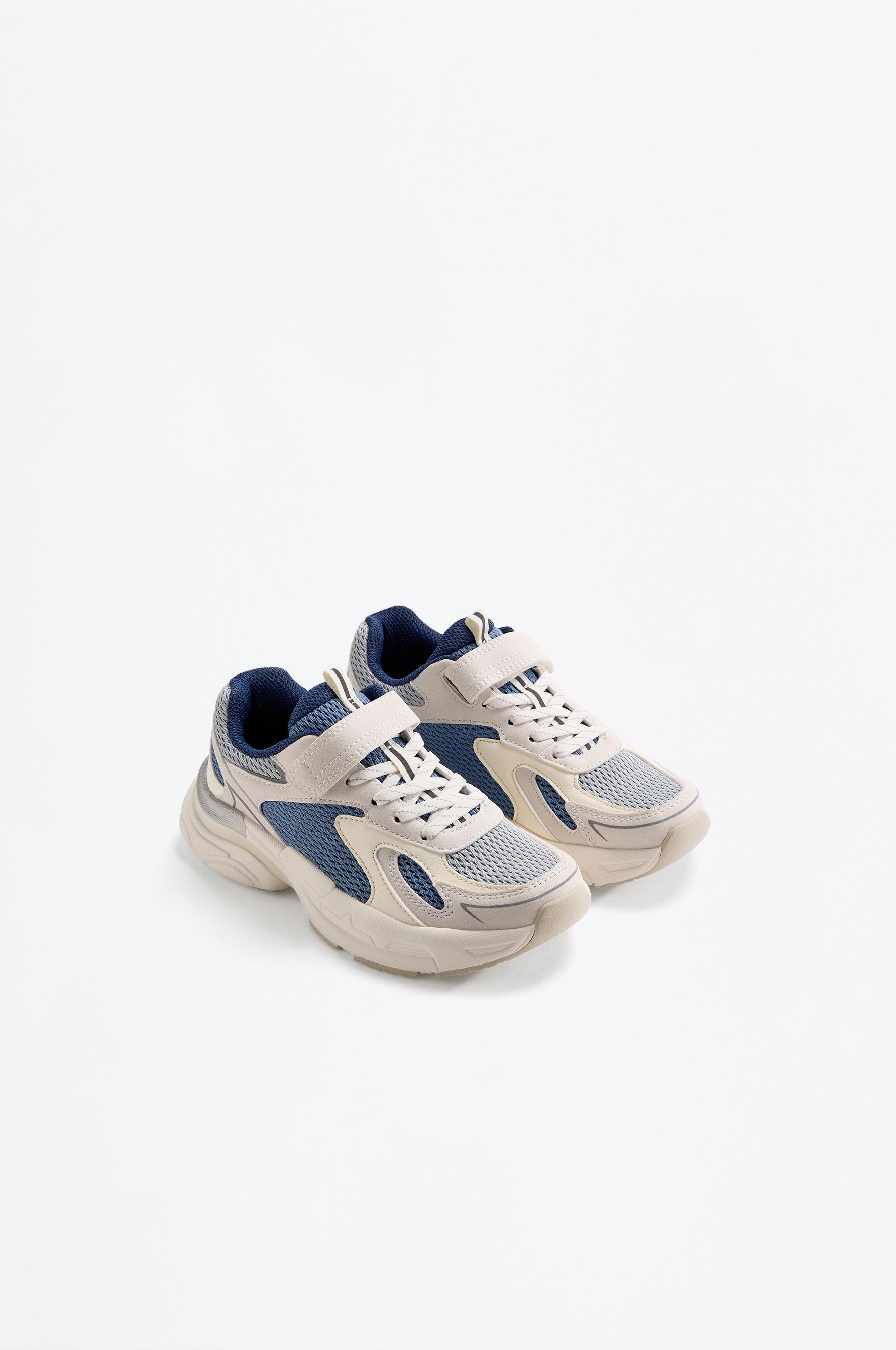 Multi-piece trainers — ECRU