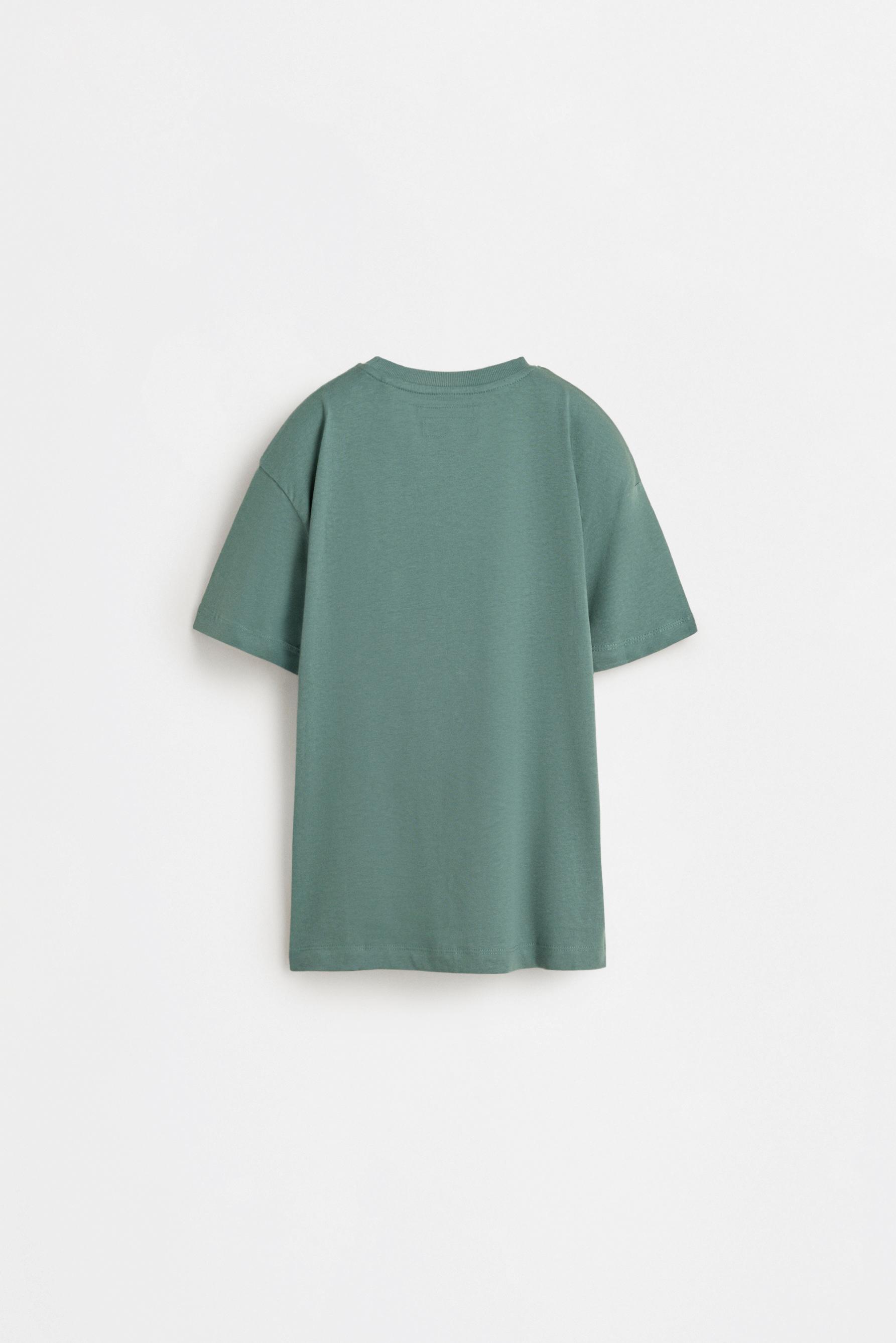 Printed T-shirt — GREENISH