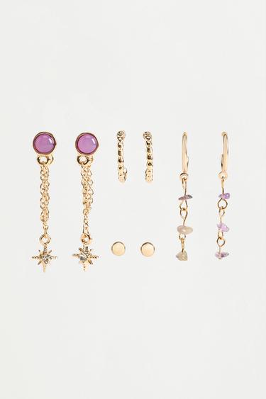 Mismatched earrings (4-pack) — GOLD 2