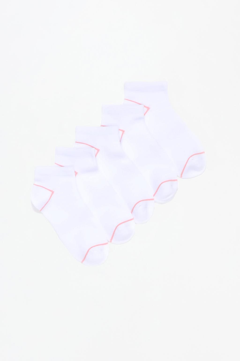 Pack of 5 pairs of microfibre socks