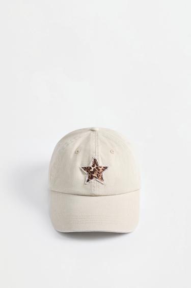 Star patch cap — ECRU/BEIGE 2