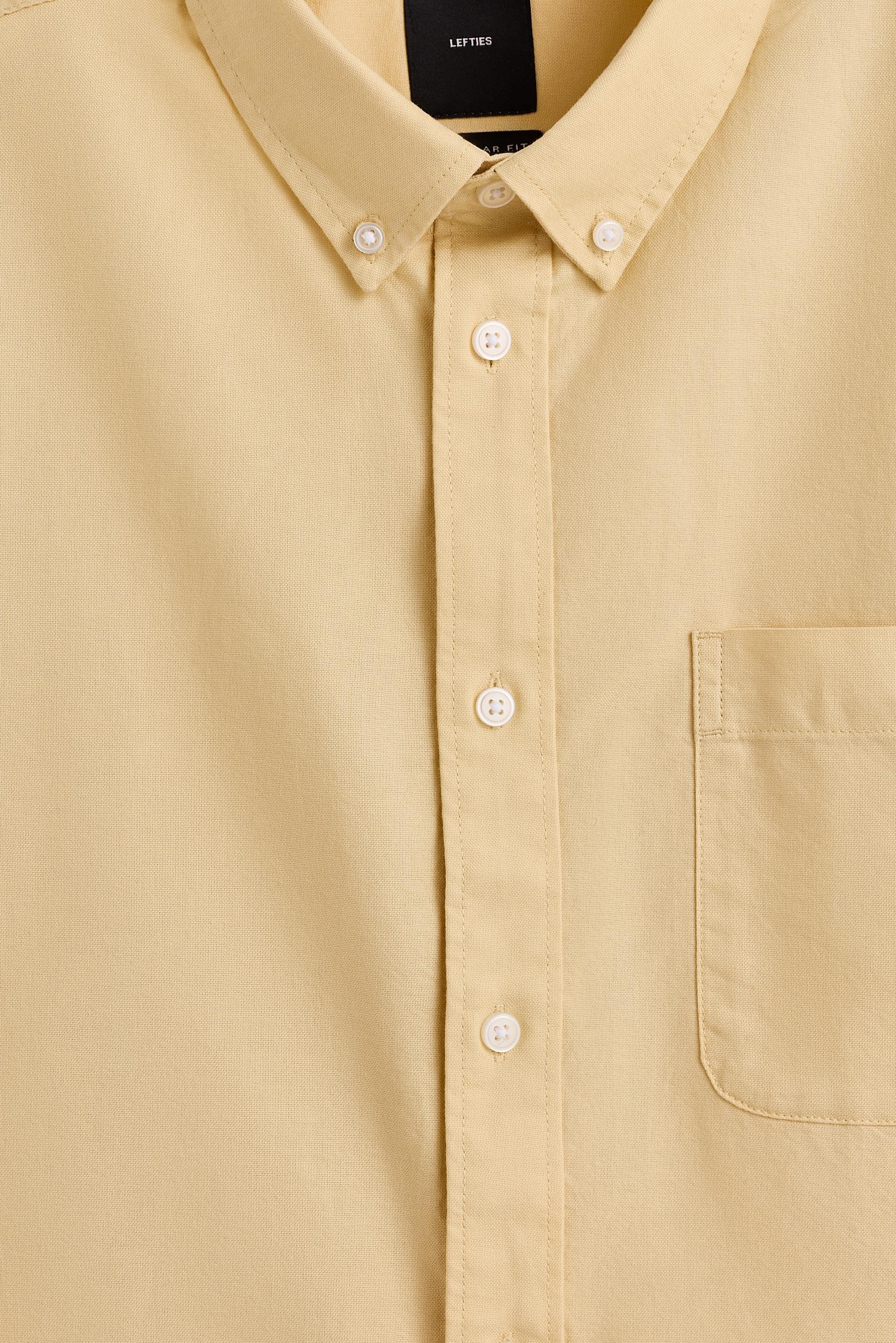 Oxford shirt — YELLOW