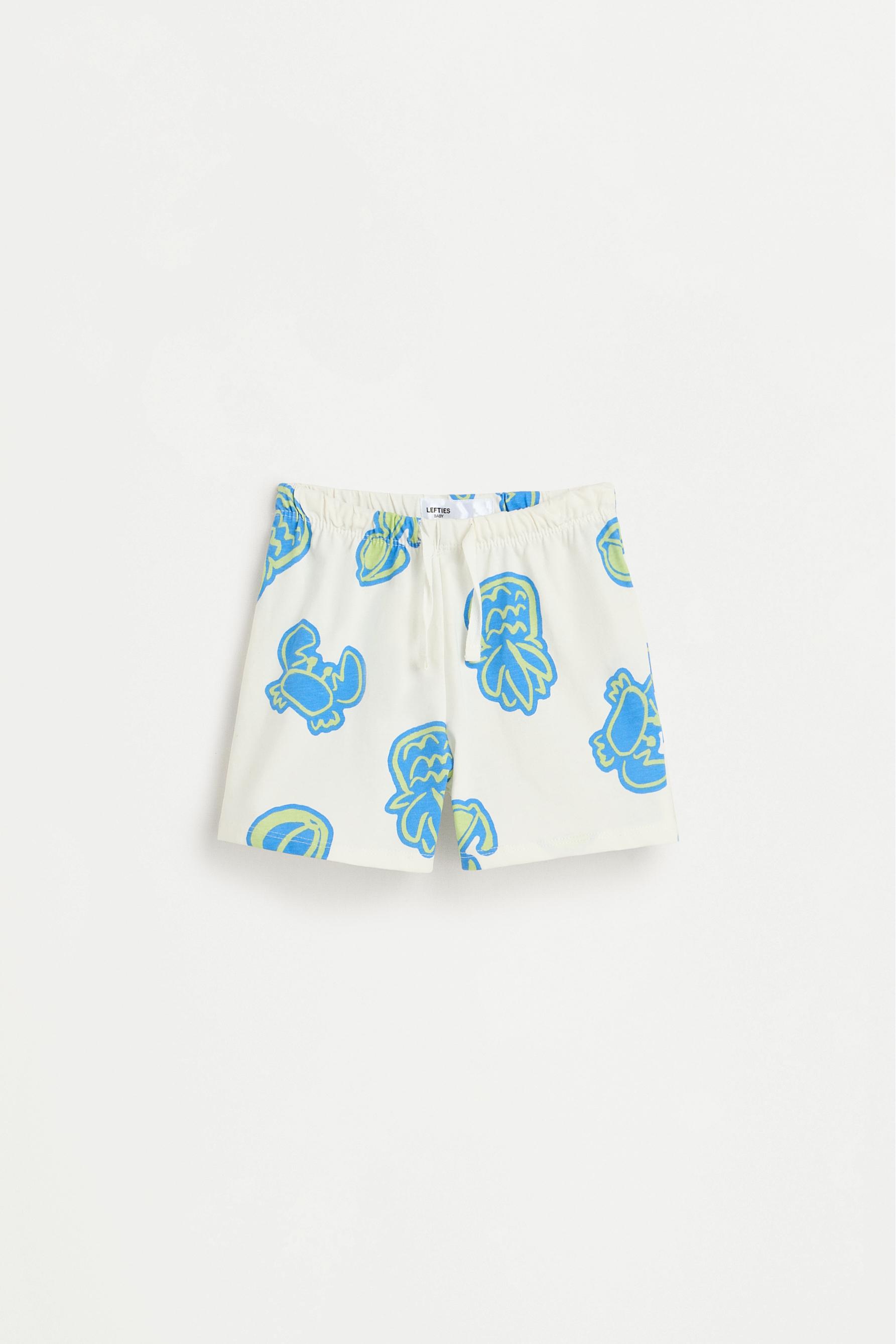 Short printed pyjamas — OFF WHITE