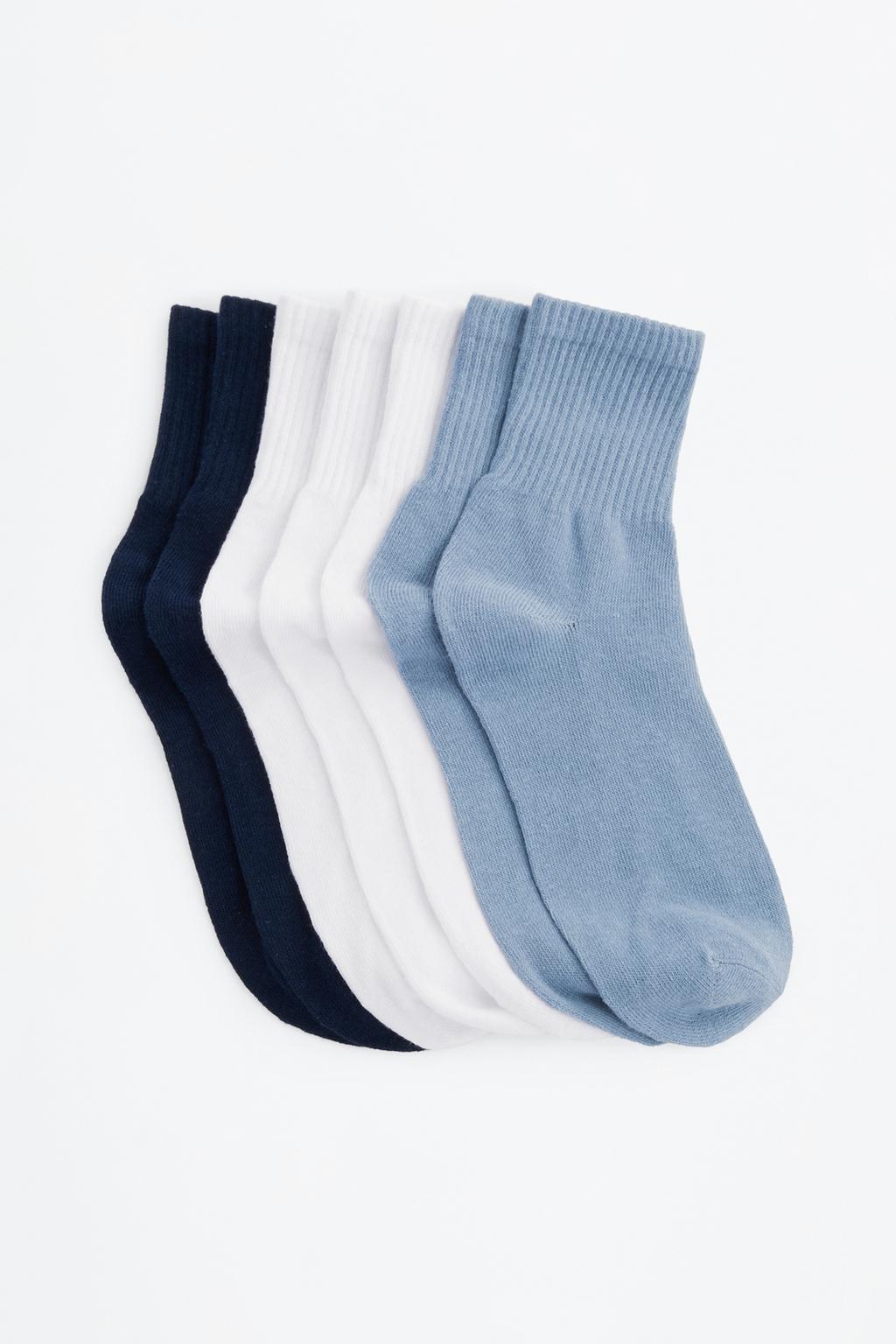 5-pack of short ribbed socks