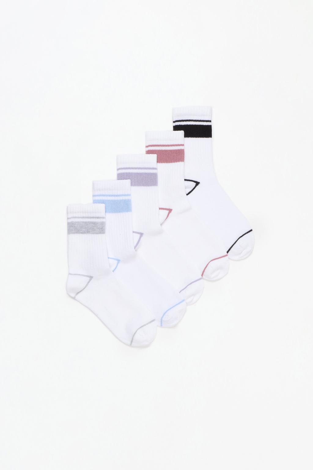 Pack of 5 pairs of sports socks