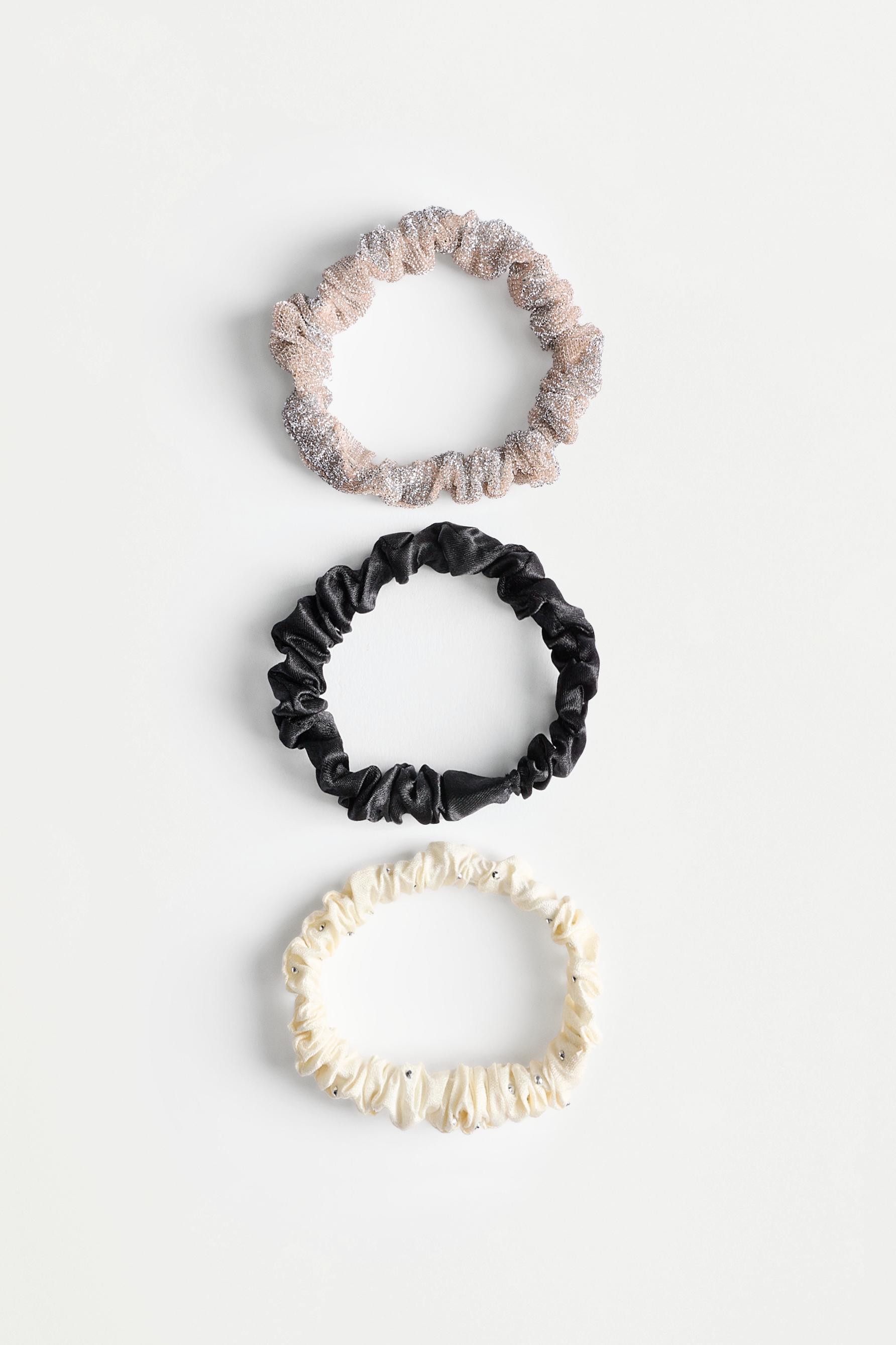 Thin scrunchies (Pack of 6) — VARIOUS
