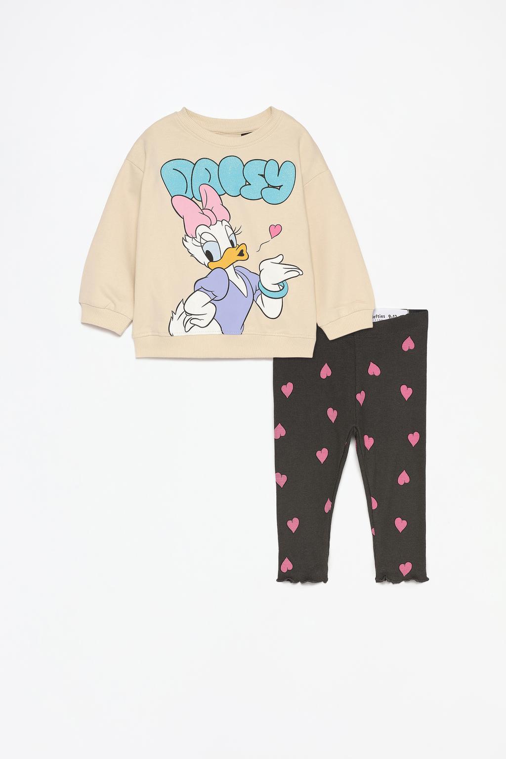 Daisy ©Disney ribbed leggings and sweatshirt co-ord