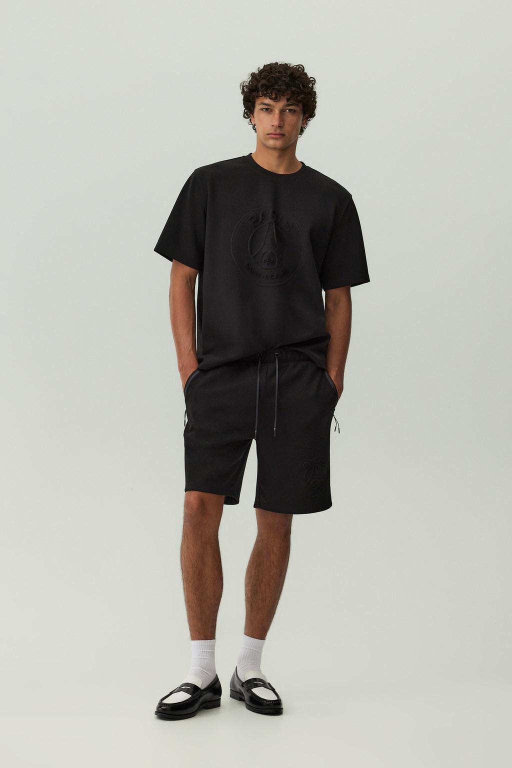 Paris Saint-Germain x Lefties interlock Bermuda shorts