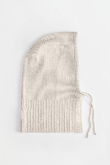 Knit balaclava — BEIGE 2