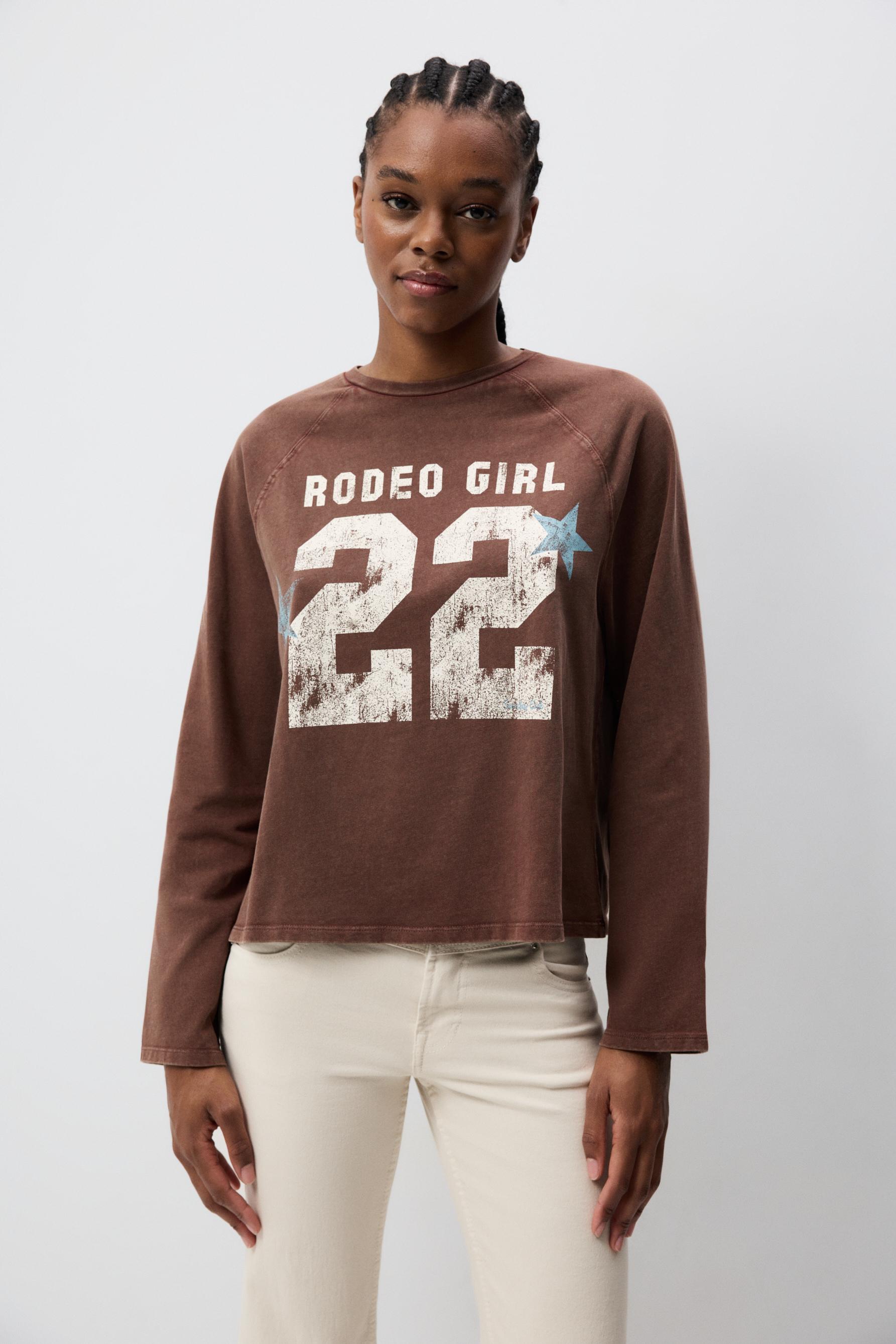 Camiseta efecto lavado algodón heavy