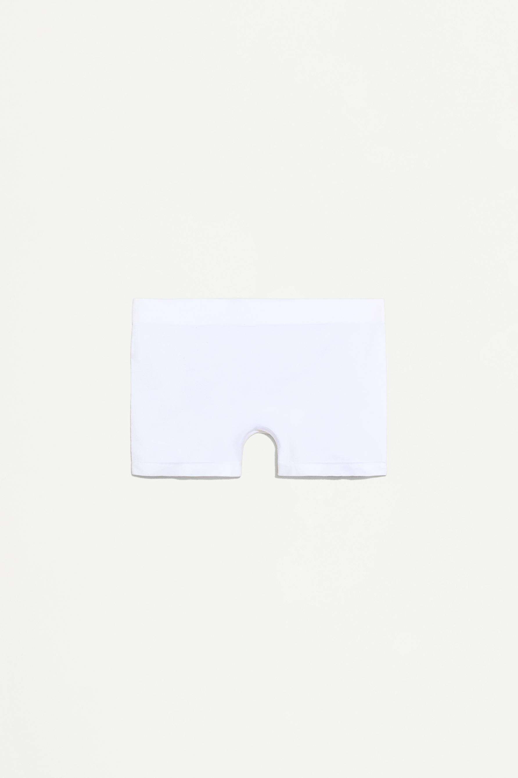 2-pack of seamless boxer briefs — WHITE/GREY