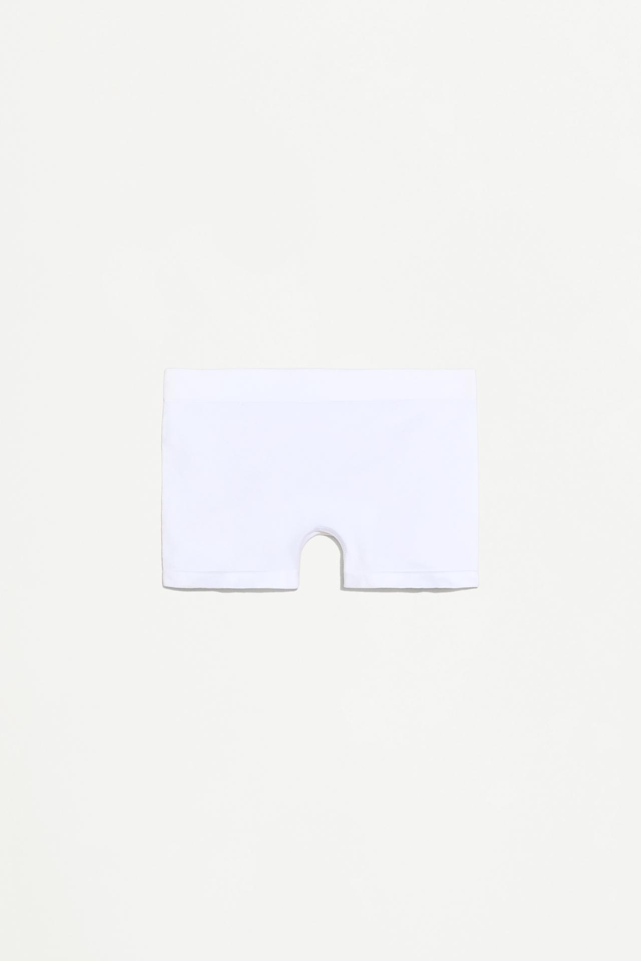 2-pack of seamless boxer briefs — WHITE/GREY