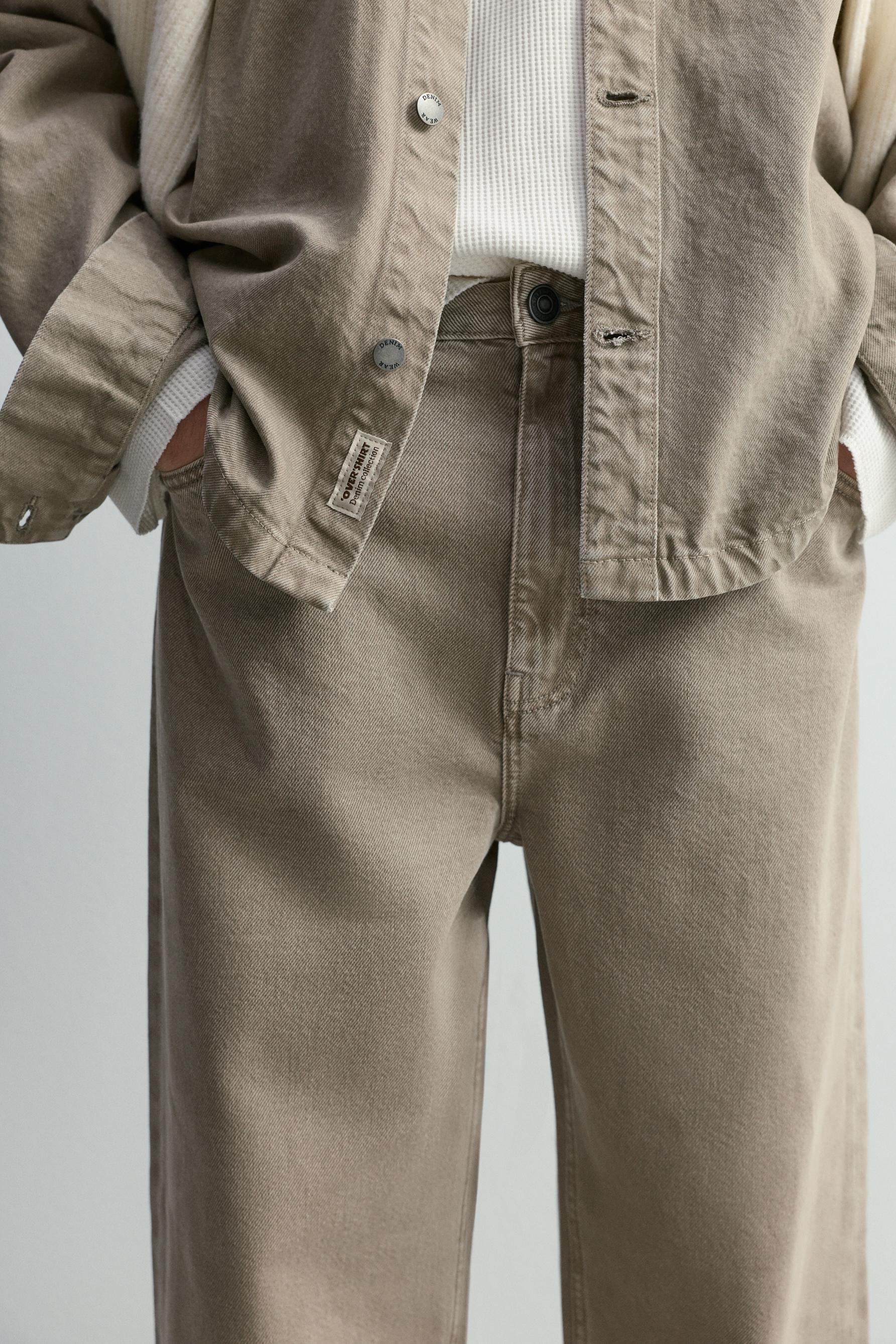 Baggy jeans — DARK CAMEL