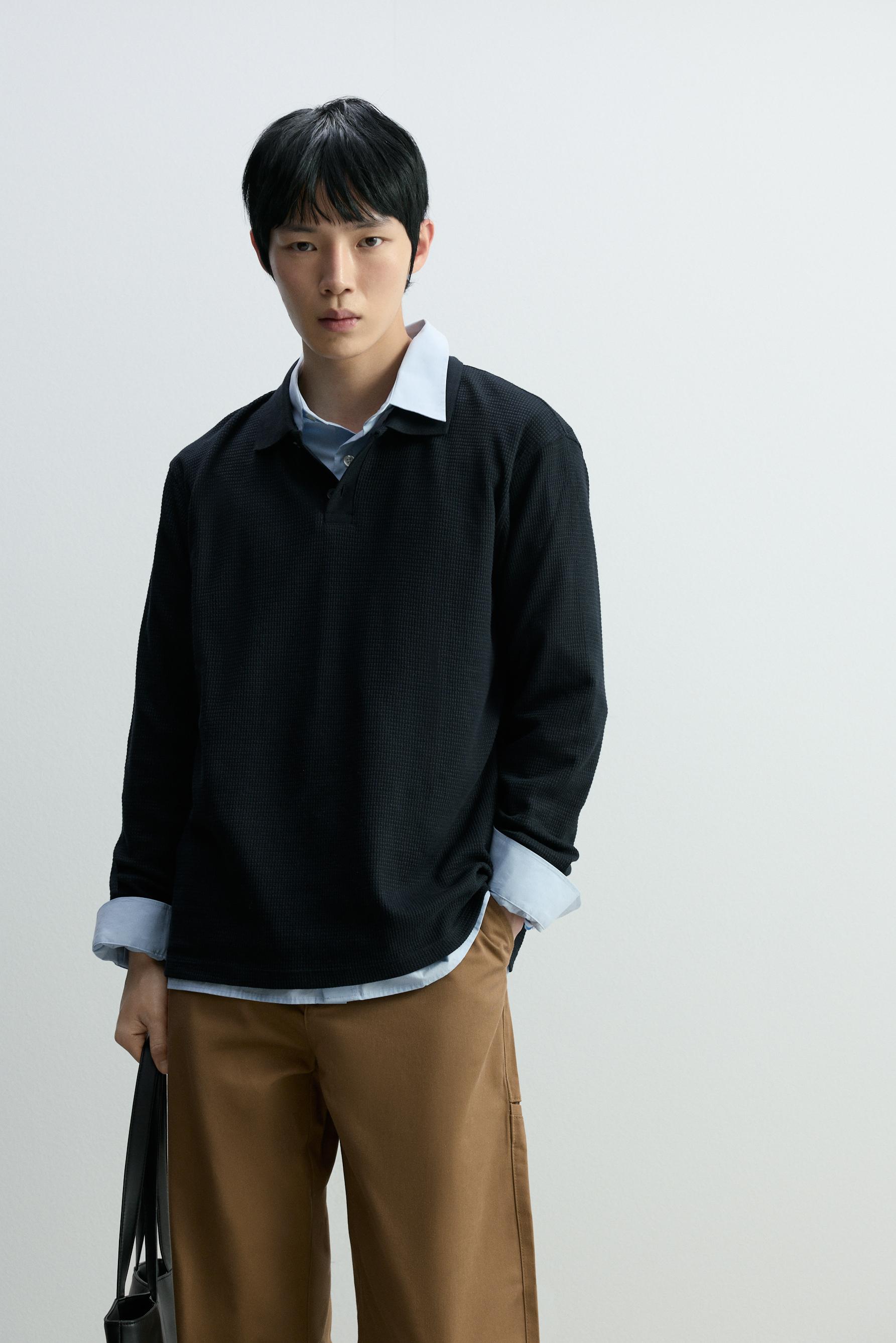 Polo básico canalé