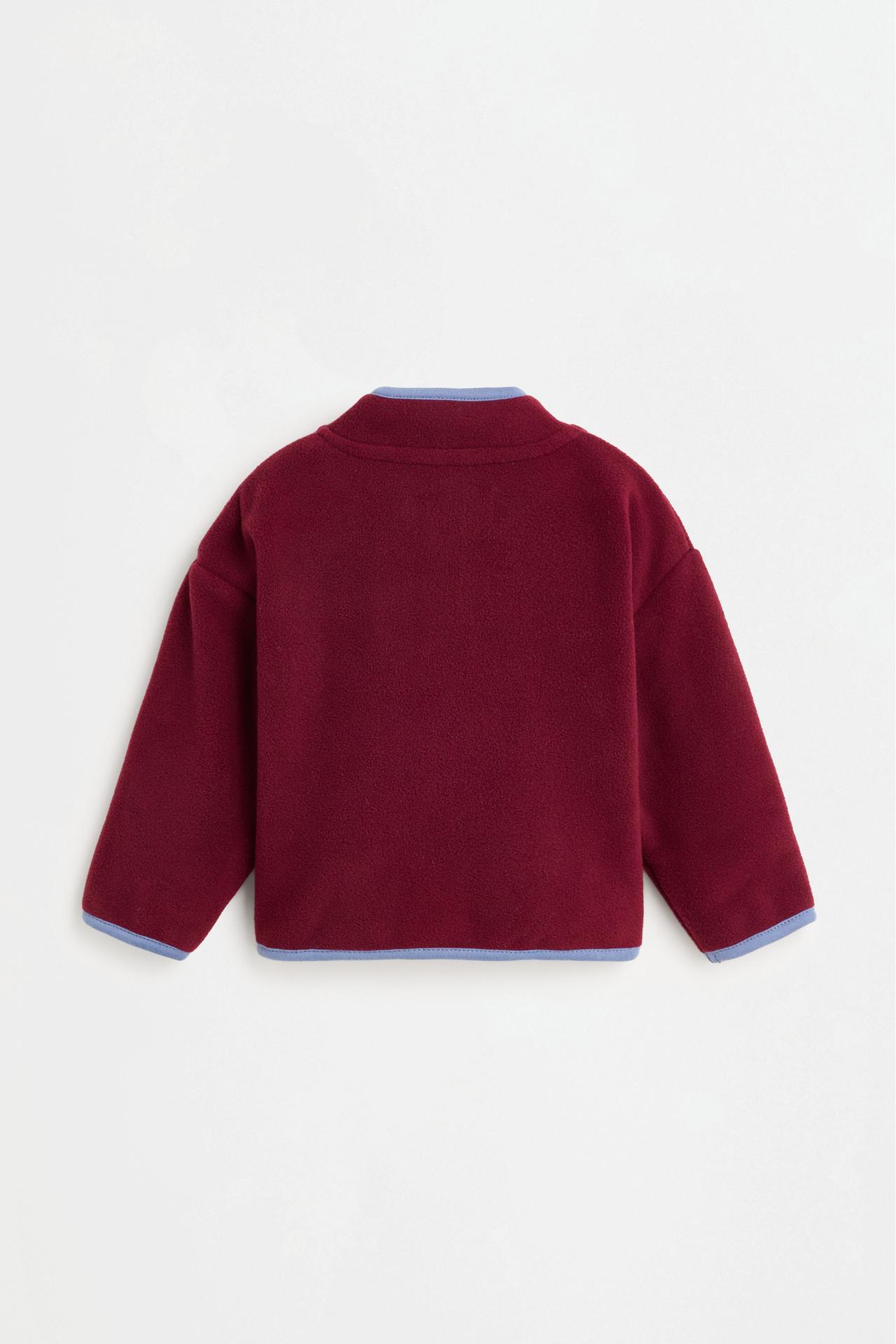 Fleece tracksuit co-ord — GREY MARL