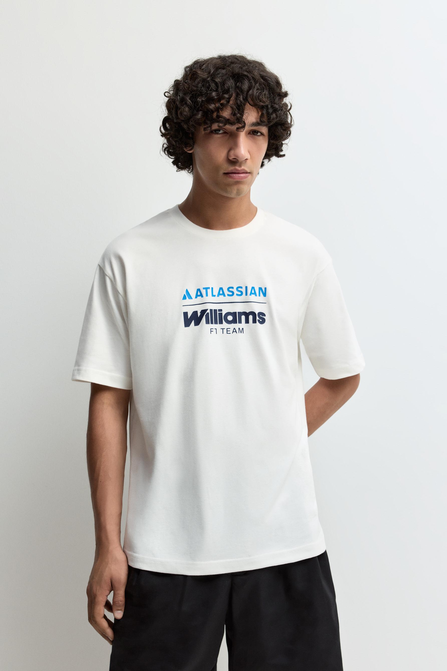Printed T-shirt ©2026 Williams — OFF WHITE