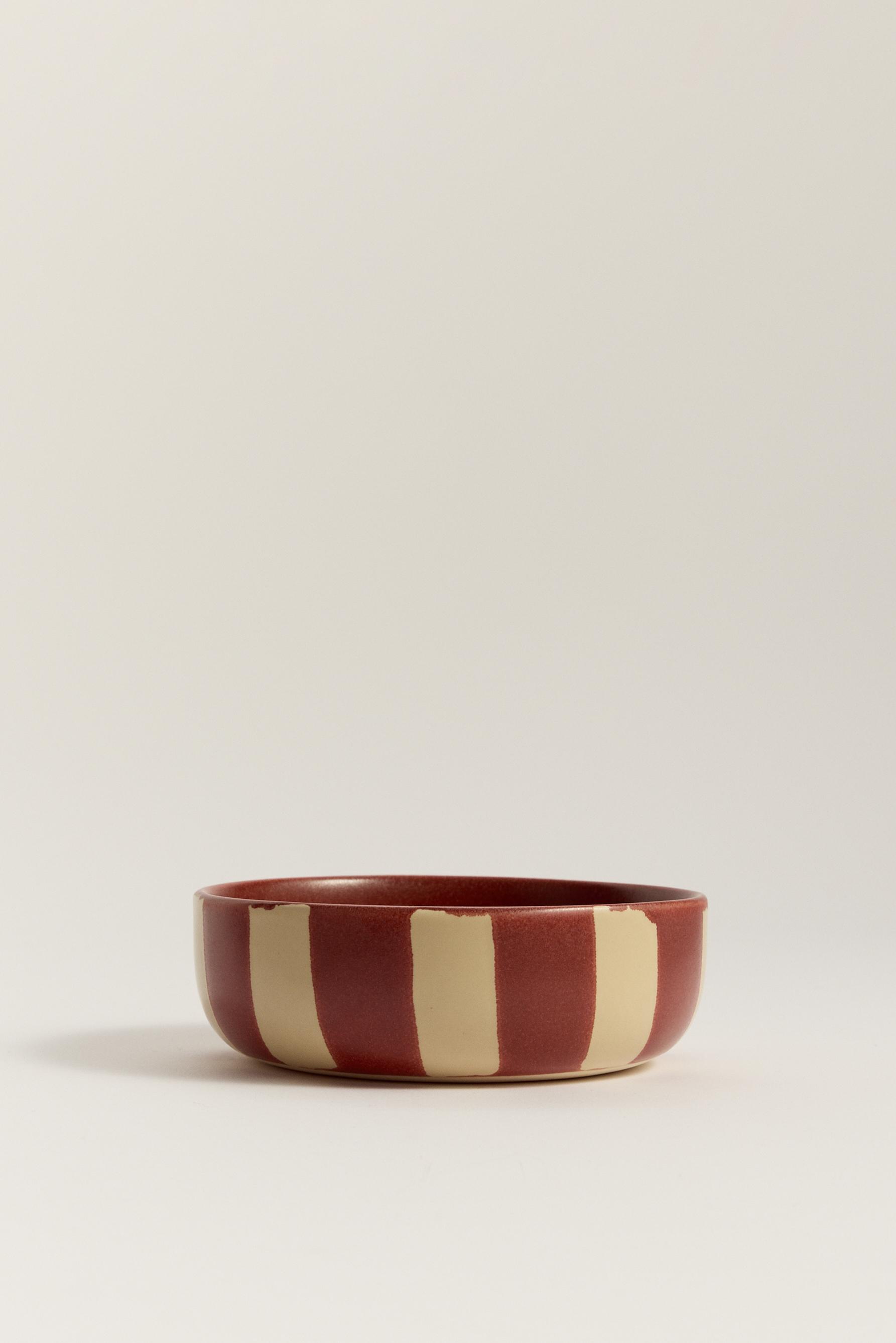 Bol gres rayas 15,3 cm