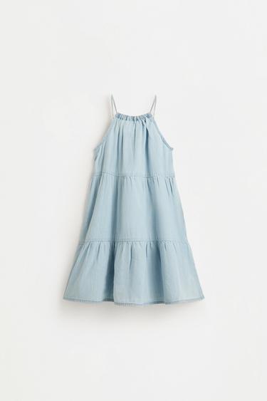 Lightweight denim dress — FADED BLUE 2