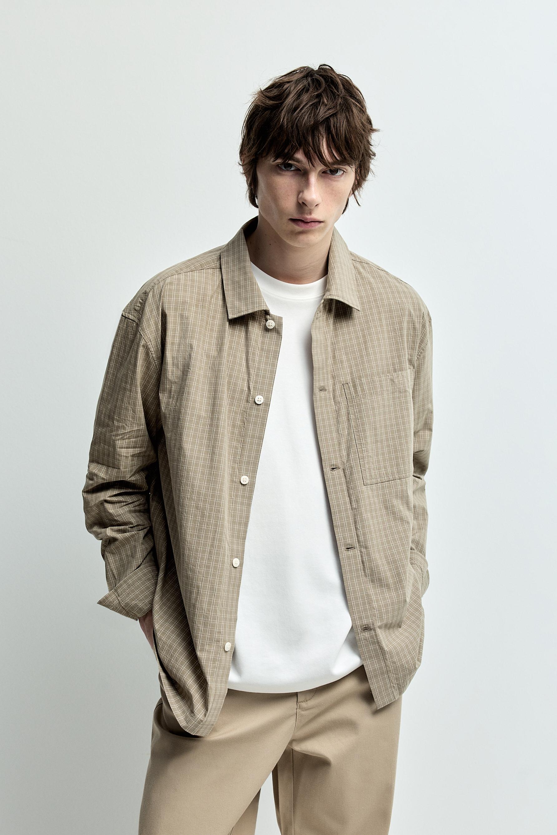 Camisa popelín boxy fit