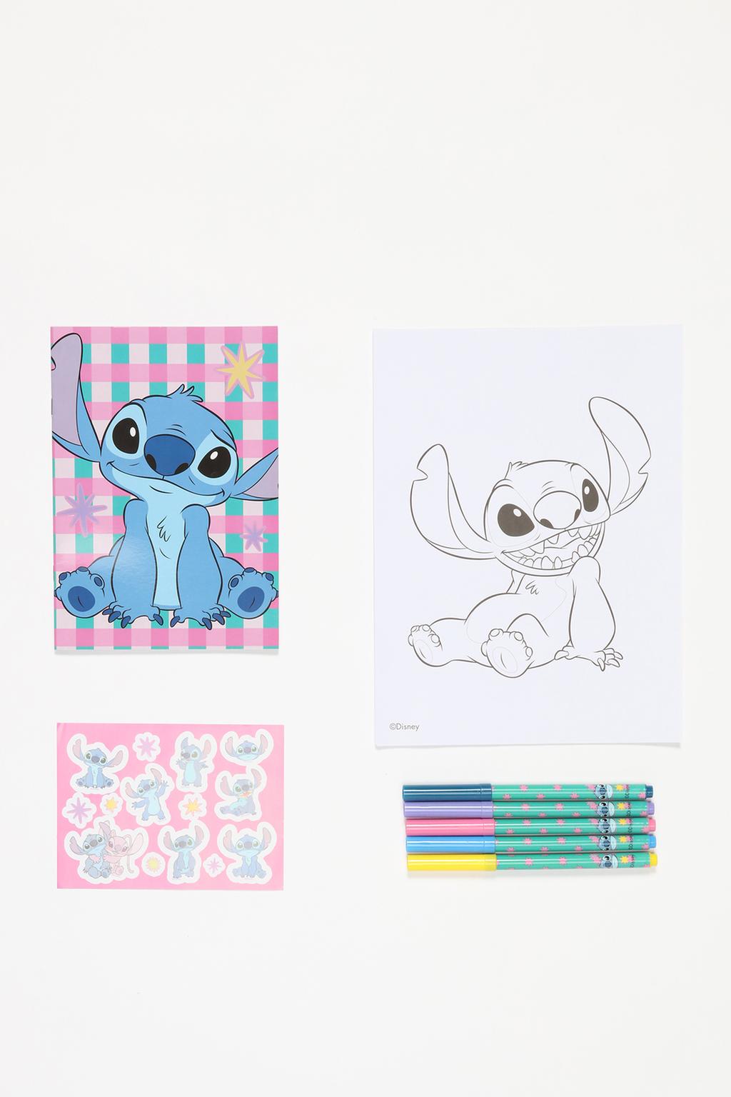 Colourable Stitch Lilo & Stitch ©Disney set