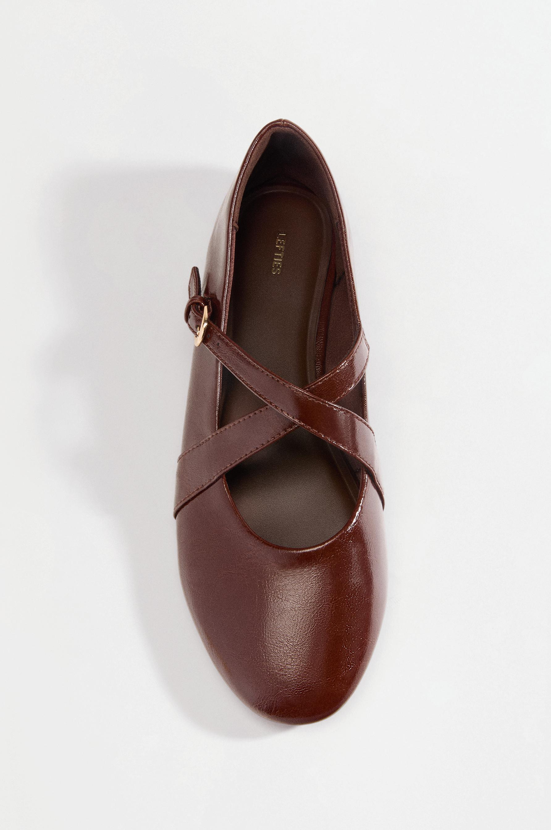 Double-strap ballet flats — 1-145