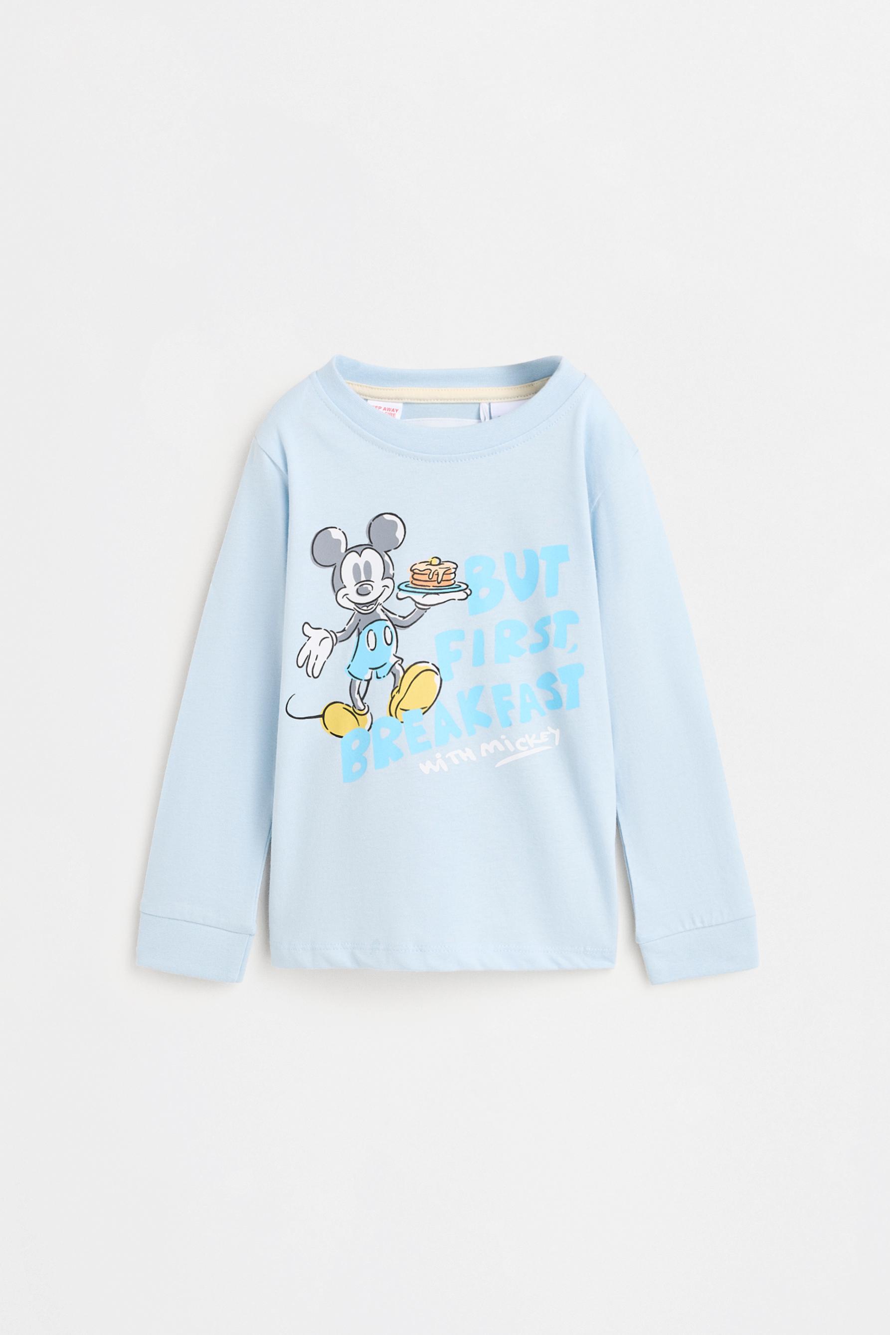 Pack of 2 Mickey Mouse ©Disney pyjamas — SKY BLUE