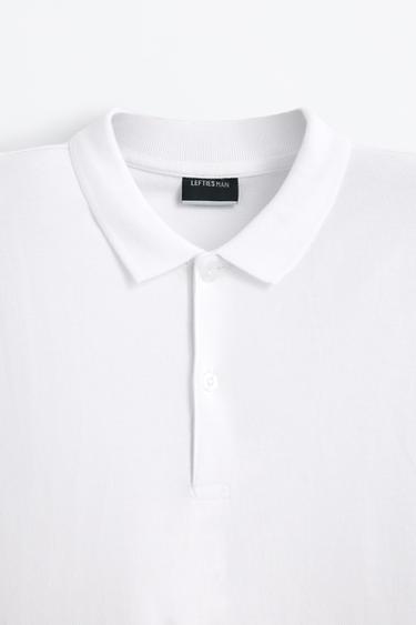 Basic polo shirt — WHITE 7
