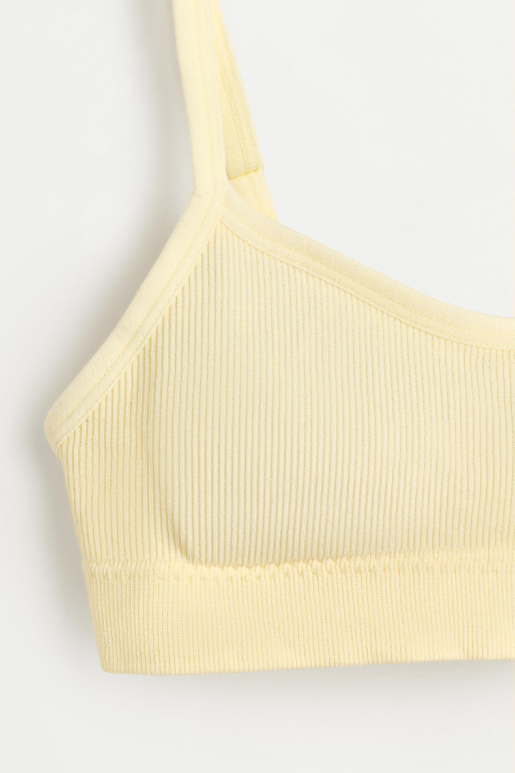 Seamless tops (Pack of 2) — PALE YELLOW