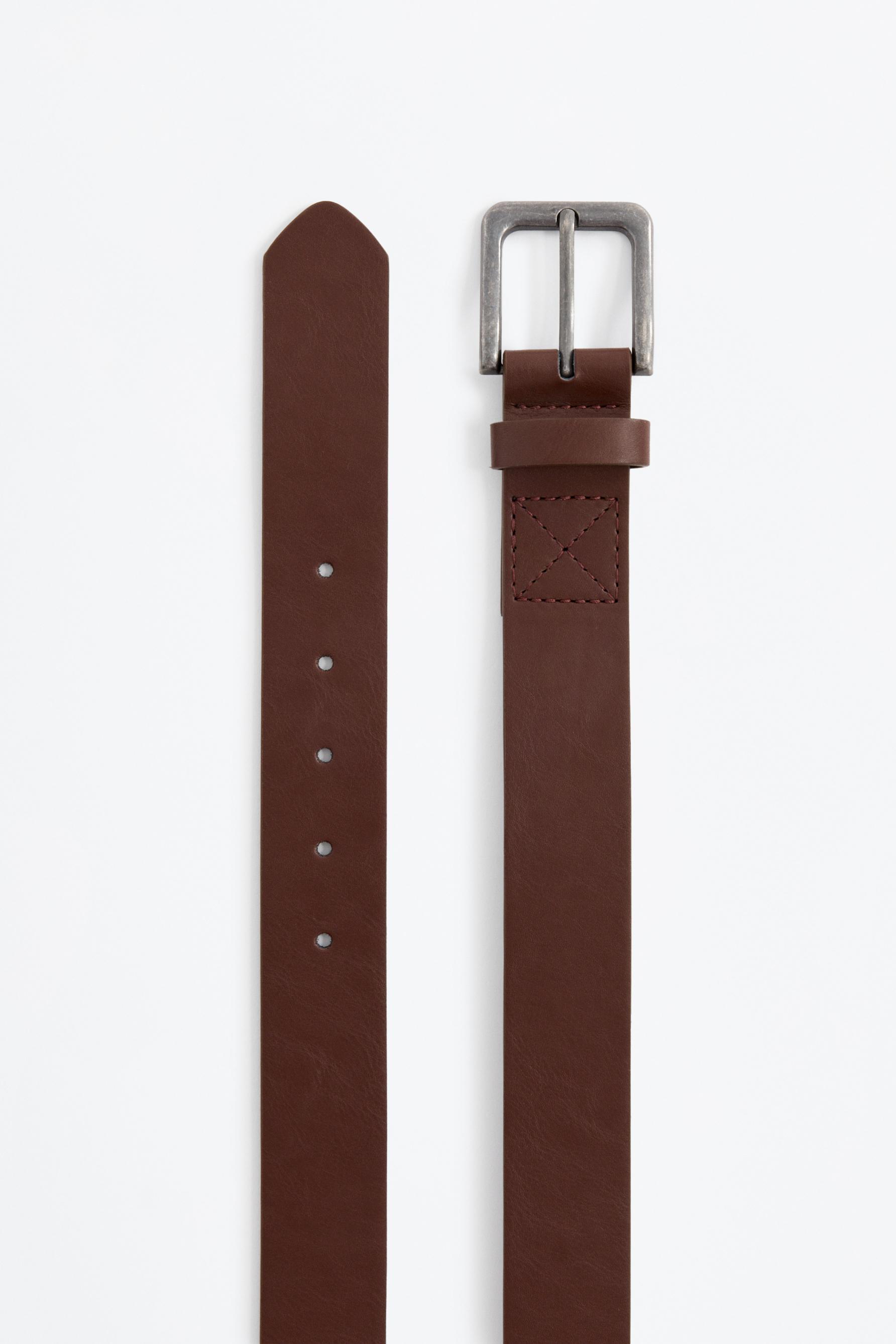 Basic belt — BROWN