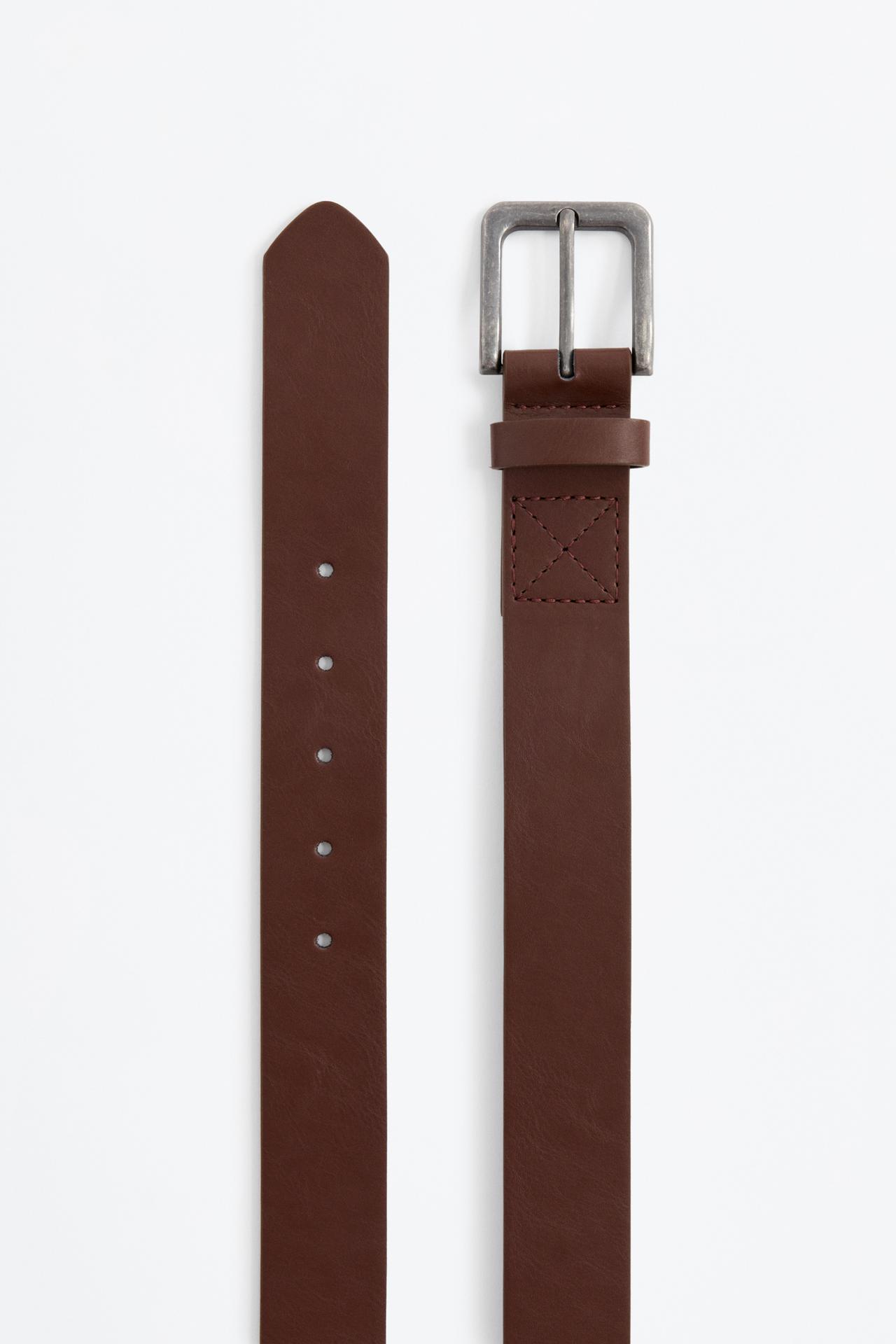 Basic belt — BROWN