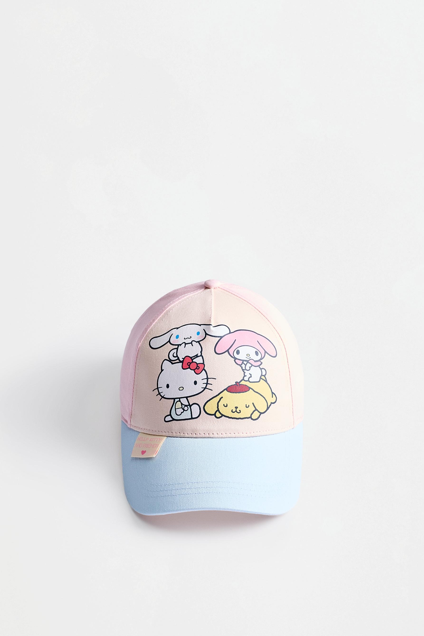 Hello Kitty & Friends ©SANRIO Colorblock Cap — PINK