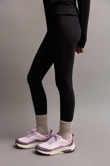 LIGHT WEIGHT thermal comfort leggings — BLACK 2