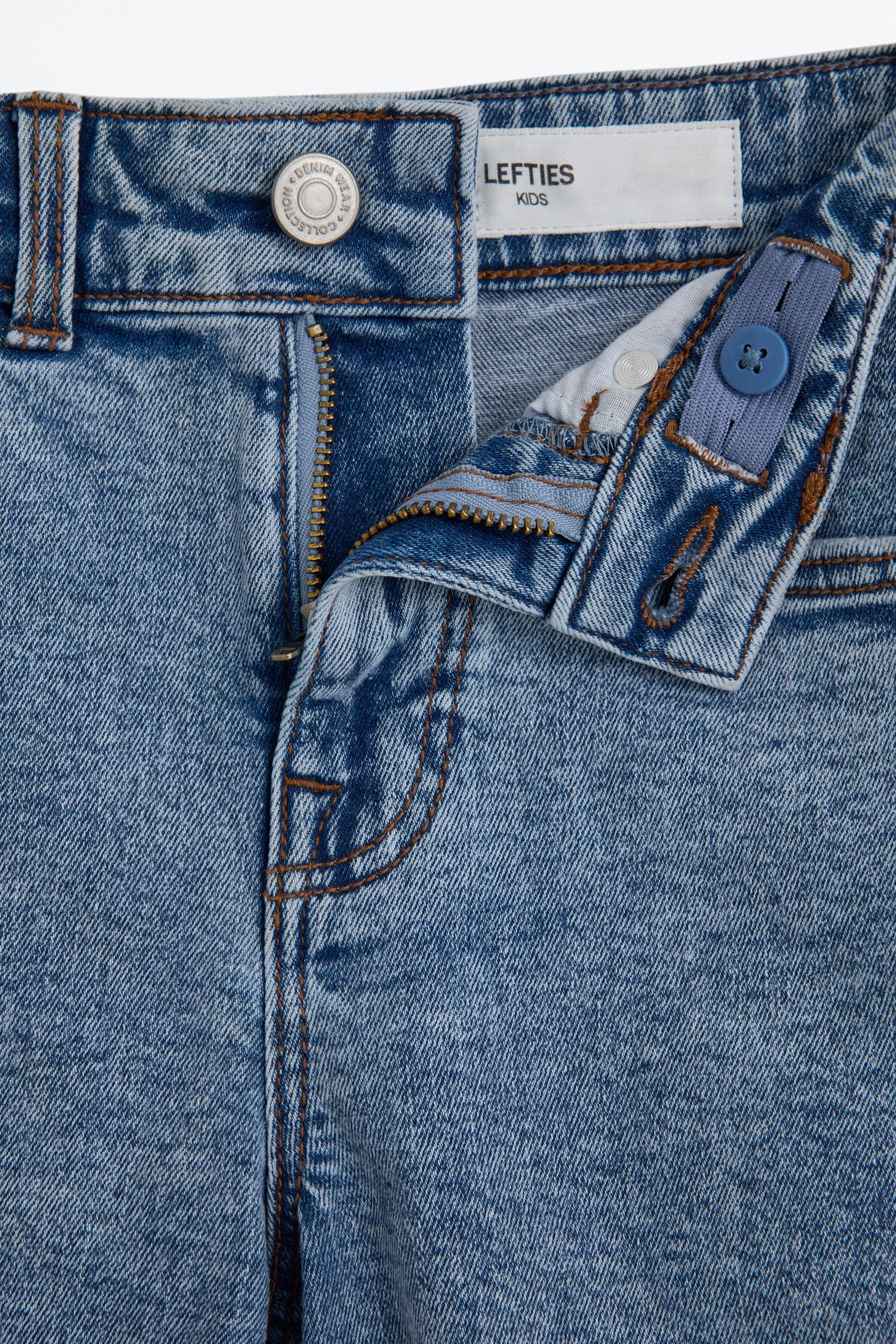 Slim comfort denim Bermuda shorts — INDIGO