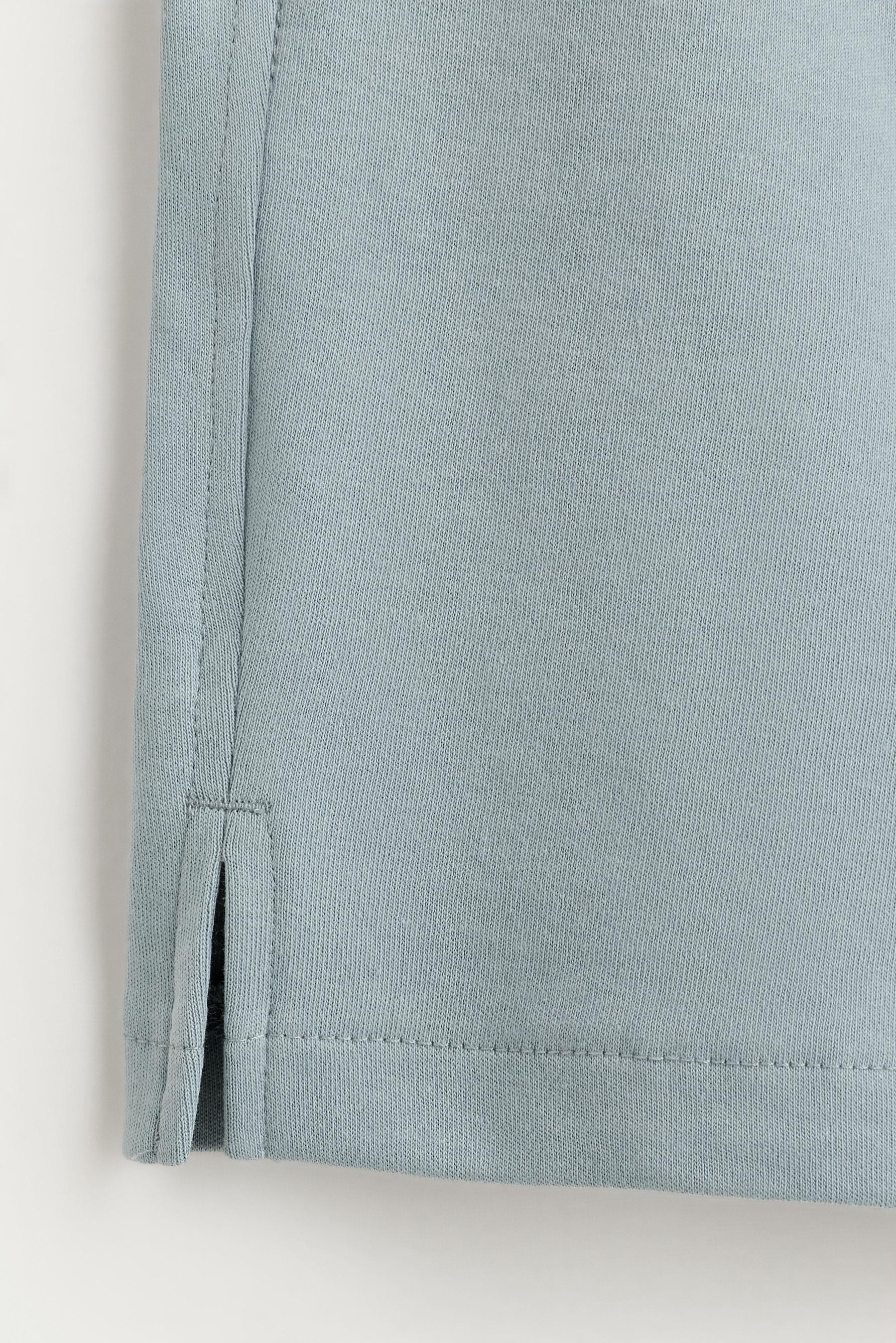Interlock Bermuda shorts — STEEL BLUE