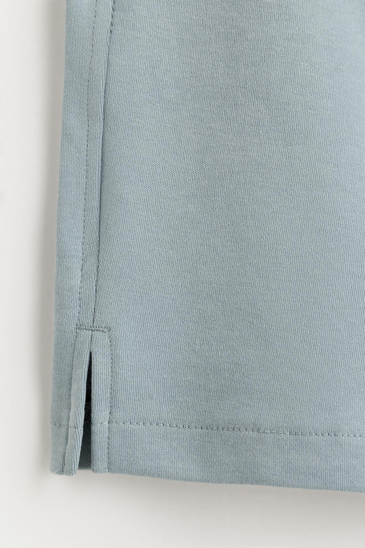 Interlock Bermuda shorts — STEEL BLUE